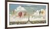 Ballooning Over Paris-Isiah and Benjamin Lane-Framed Giclee Print