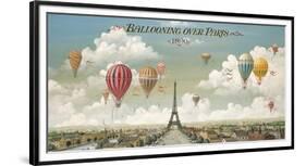 Ballooning Over Paris-Isiah and Benjamin Lane-Framed Giclee Print