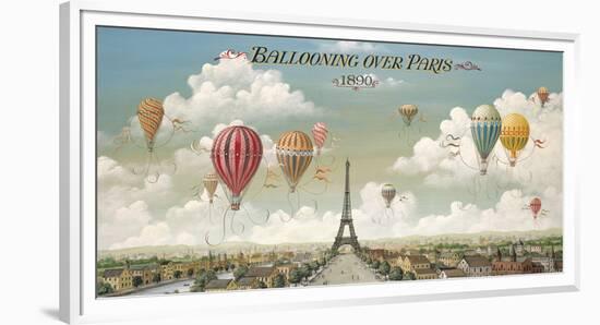 Ballooning Over Paris-Isiah and Benjamin Lane-Framed Giclee Print