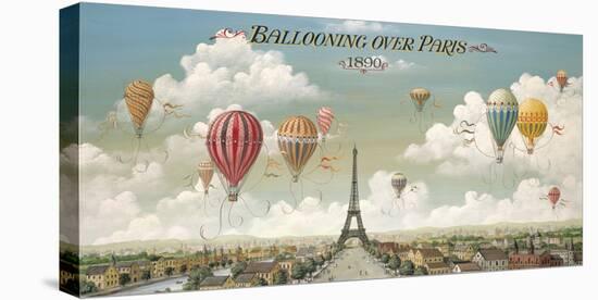 Ballooning Over Paris-Isiah and Benjamin Lane-Stretched Canvas