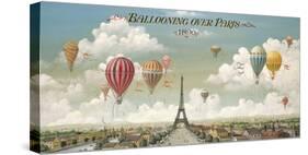 Ballooning Over Paris-Isiah and Benjamin Lane-Stretched Canvas