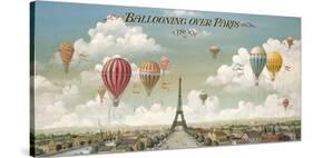 Ballooning Over Paris-Isiah and Benjamin Lane-Stretched Canvas