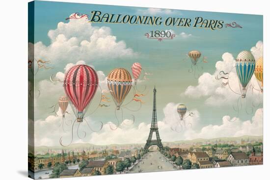 Ballooning Over Paris-Isiah and Benjamin Lane-Stretched Canvas