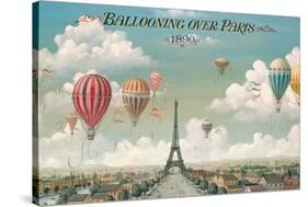 Ballooning Over Paris-Isiah and Benjamin Lane-Stretched Canvas
