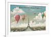 Ballooning Over Paris-Isiah and Benjamin Lane-Framed Premium Giclee Print