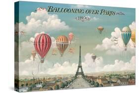 Ballooning Over Paris-Isiah and Benjamin Lane-Stretched Canvas