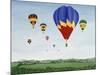 Ballooning over the Cotswolds-Maggie Rowe-Mounted Giclee Print