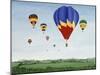 Ballooning over the Cotswolds-Maggie Rowe-Mounted Giclee Print