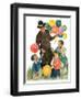 "Balloonman,"May 9, 1931-Ellen Pyle-Framed Giclee Print