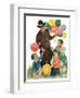 "Balloonman,"May 9, 1931-Ellen Pyle-Framed Giclee Print