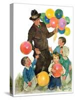 "Balloonman,"May 9, 1931-Ellen Pyle-Stretched Canvas