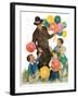 "Balloonman,"May 9, 1931-Ellen Pyle-Framed Giclee Print