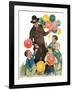 "Balloonman,"May 9, 1931-Ellen Pyle-Framed Giclee Print