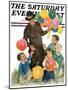 "Balloonman," Saturday Evening Post Cover, May 9, 1931-Ellen Pyle-Mounted Giclee Print
