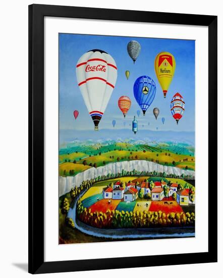 Balloons, 2004-Radi Nedelchev-Framed Giclee Print