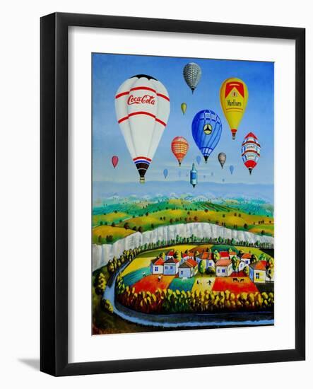 Balloons, 2004-Radi Nedelchev-Framed Giclee Print