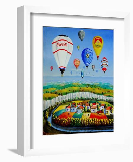 Balloons, 2004-Radi Nedelchev-Framed Giclee Print