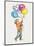 Balloons - Alfie Illustrated Print-Shirley Hughes-Mounted Art Print