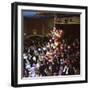Balloons Dropping on Guests During New Year's Eve Celebration at Palace Hotel-Loomis Dean-Framed Photographic Print