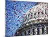 Balloons Floating over U.S. Capitol Dome-Joseph Sohm-Mounted Photographic Print