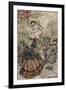 Balloons, Illustration from 'Peter Pan in Kensington Gardens', by J.M Barrie, Published 1906-Arthur Rackham-Framed Giclee Print