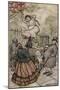 Balloons, Illustration from 'Peter Pan in Kensington Gardens', by J.M Barrie, Published 1906-Arthur Rackham-Mounted Giclee Print
