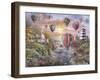 Balloons over Cottage Cove-Nicky Boehme-Framed Giclee Print