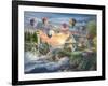 Balloons over Sunset Cove-Nicky Boehme-Framed Giclee Print