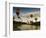 Balloons Soaring About Sandia Mountains and Rio Grande River During Albuquerque Balloon Fiesta-James Shive-Framed Photographic Print