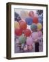 Balloons Sold by Man to People Watching Events, Kosygin's Second Visit to Glassboro, New Jersey-Art Rickerby-Framed Photographic Print