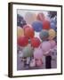 Balloons Sold by Man to People Watching Events, Kosygin's Second Visit to Glassboro, New Jersey-Art Rickerby-Framed Photographic Print