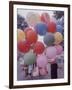 Balloons Sold by Man to People Watching Events, Kosygin's Second Visit to Glassboro, New Jersey-Art Rickerby-Framed Photographic Print