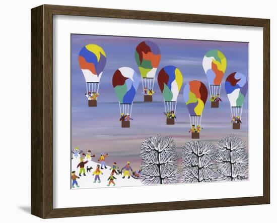 Balloons-Gordon Barker-Framed Premium Giclee Print