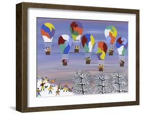 Balloons-Gordon Barker-Framed Premium Giclee Print
