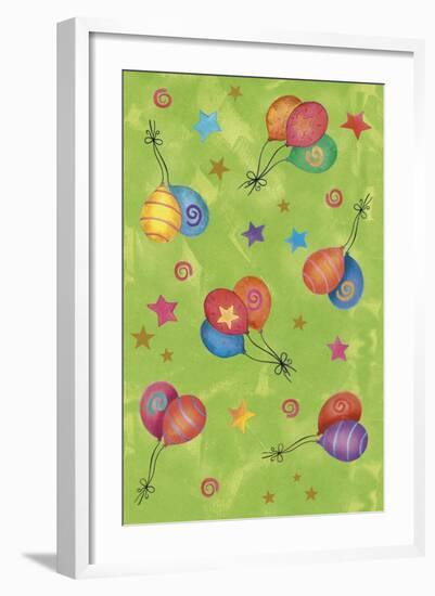 Balloons-Maria Trad-Framed Giclee Print