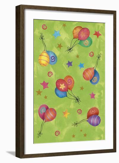 Balloons-Maria Trad-Framed Giclee Print