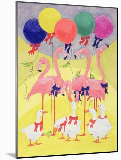 Balloons-Linda Benton-Mounted Giclee Print