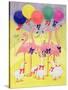Balloons-Linda Benton-Stretched Canvas
