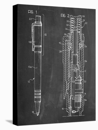 Ballpoint Pen Patent-null-Stretched Canvas