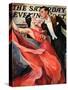 "Ballroom Dancing," Saturday Evening Post Cover, April 10, 1937-John LaGatta-Stretched Canvas