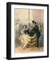 Ballroom Scene in the 19th Century. from Illustrierte Sittengeschichte Vom Mittelalter Bis Zur Gege-null-Framed Giclee Print