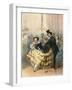 Ballroom Scene in the 19th Century. from Illustrierte Sittengeschichte Vom Mittelalter Bis Zur Gege-null-Framed Giclee Print