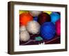 Balls of Yarn, Traditional Textiles, Textile Museum, Casa del Tejido, Antigua, Guatemala-Cindy Miller Hopkins-Framed Photographic Print