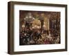 Ballsouper, 1878-Adolph Menzel-Framed Giclee Print