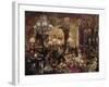 Ballsouper, 1878-Adolph Menzel-Framed Giclee Print