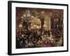 Ballsouper, 1878-Adolph Menzel-Framed Giclee Print