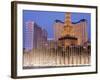 Bally's and Paris Casinos, Las Vegas, Nevada, United States of America, North America-Richard Cummins-Framed Photographic Print