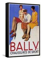 Bally Sports Shoes, 1928-Emil Cardinaux-Framed Stretched Canvas