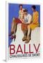 Bally Sports Shoes, 1928-Emil Cardinaux-Framed Giclee Print