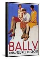 Bally Sports Shoes, 1928-Emil Cardinaux-Framed Stretched Canvas